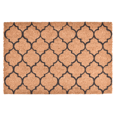 Wycieraczka kokosowa z nadrukiem ROMBY JASNE