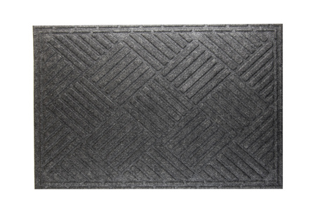 Wycieraczka materiałowa szara L 60x90 cm